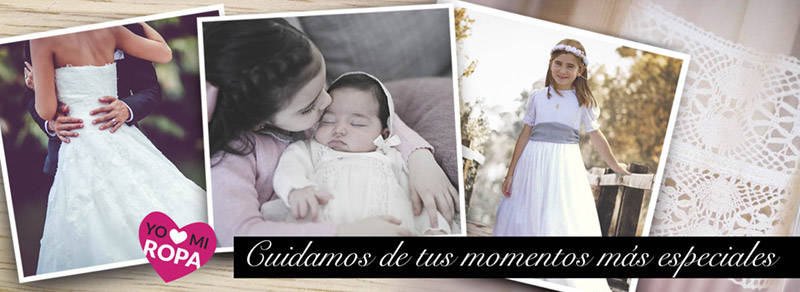 Tintorería - Limpieza de prendas delicadas - Vestidos de comunión