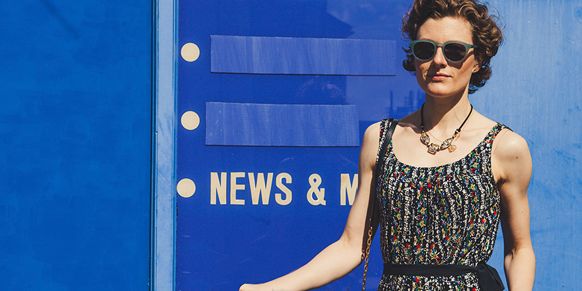 Vestido con cinturón