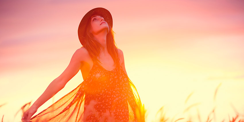 Vestido con transparencia