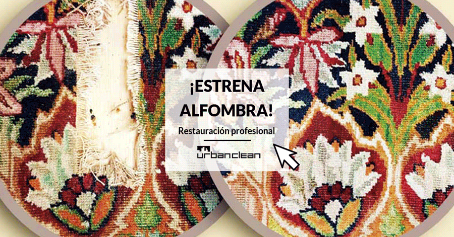 Restauración de alfombras