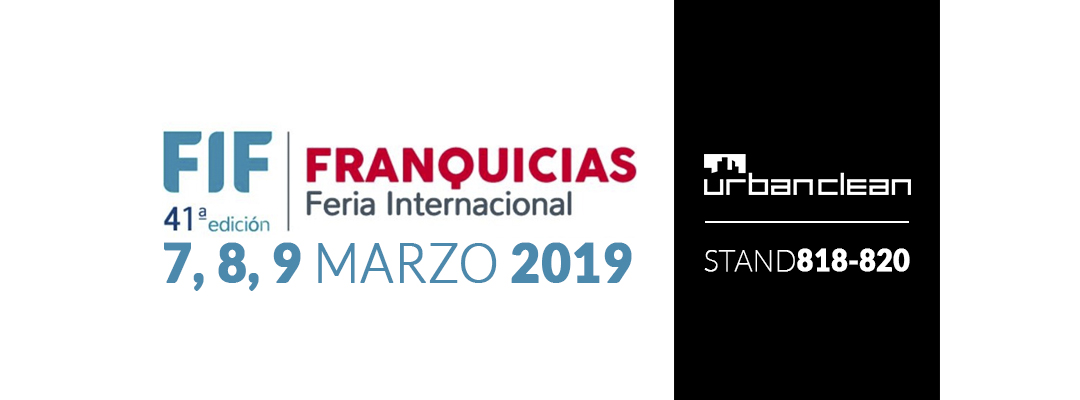 UrbanClean vuelve a la Feria Internacional de Franquicias (FIF)